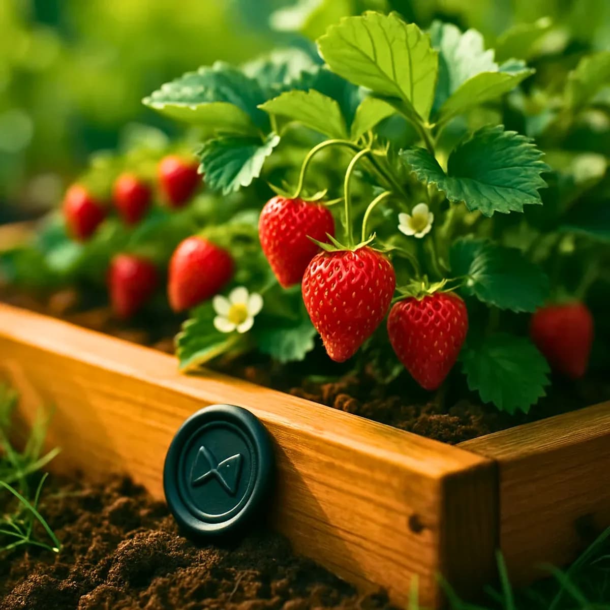 SUN-RIPENED STRAWBERRY