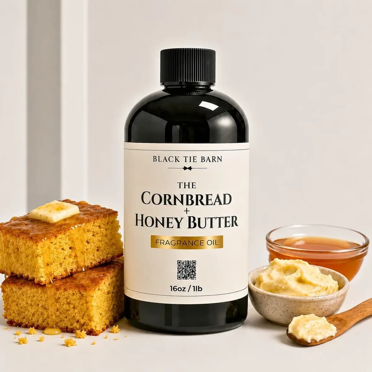 CORNBREAD + HONEY BUTTER