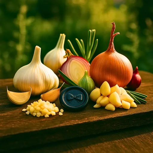 GARLIC ONION